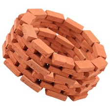 150Pcs Miniature Red Brick