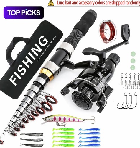 Telescopic fishing rod - telescopic,