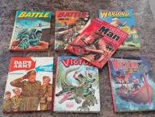 Vintage Action Man 1979, VICTOR 1983-87, Battle 1983-84, Warlord, Dad Army USED