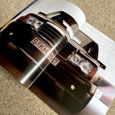 Mercedes 500 E Brochure  W124 1990 Feuer und Seide - Fire & Silk