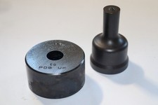Piranha/Edwards Ironworker Punch and Die set: 3-38mm (Round) 26/62
