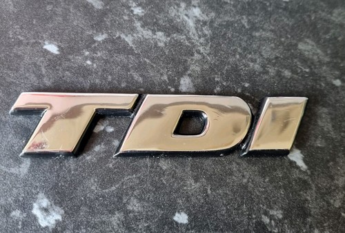 Transporter tdi badge - tdi, rear