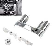 Nacelle Oil Line Cover Chrome