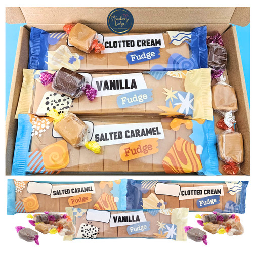 Letterbox fudge gift box - fudge,