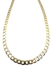 9ct Gold Curb Chain Solid Gold