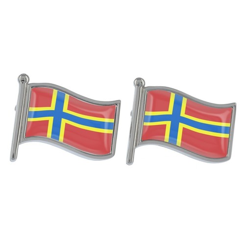 Orkney wave flag silver - wave,