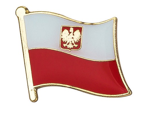 Poland polish flag - polish, lapel