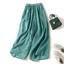 Lady Wide Leg Ankle Pants