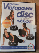 Vibrapower Disc 3 step workout DVD Pal Region 2. 2011 Ideal World.