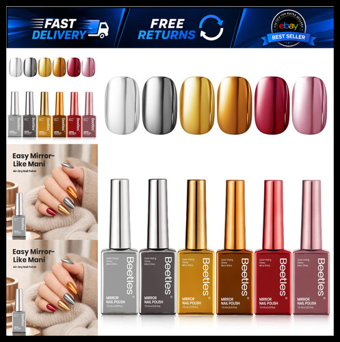 Quick dry metallic nail - dry,