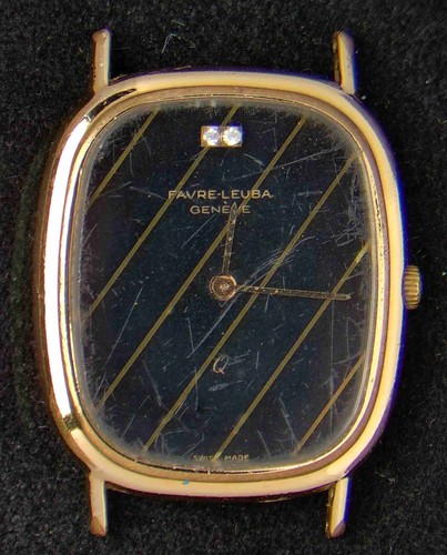Favre leuba black gold men - black, &