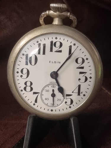 Elgin open face - , pocket