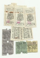 Bus tickets; Leicester City Transport / BUS