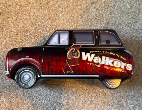 Walkers car taxi tin - car,