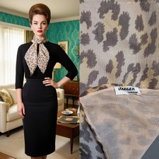 Vintage Silk Jaeger 50s 60s