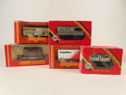 Hornby lot wagons flat - of,