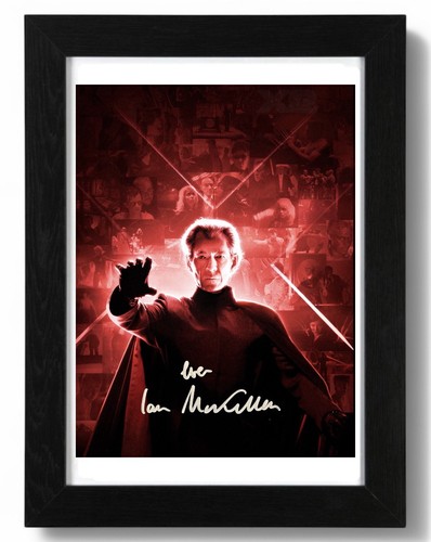 Ian mckellen signed autograph - ian,
