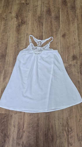 White beach cover top - white, cover-up