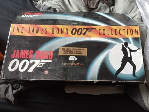 James bond 007 vhs - james,