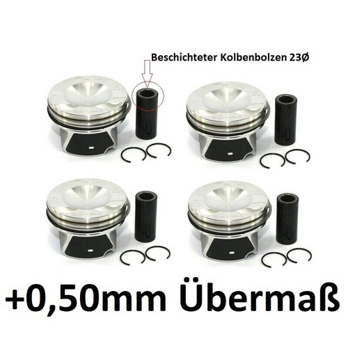 Piston set oversize for - piston,