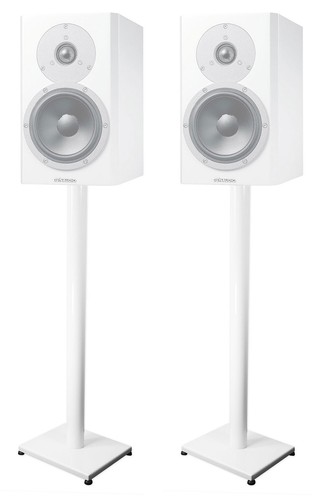 Pair steel white - white, stands