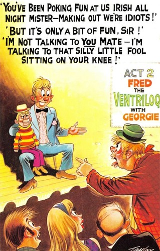 Postcard comic bamforth - ,
