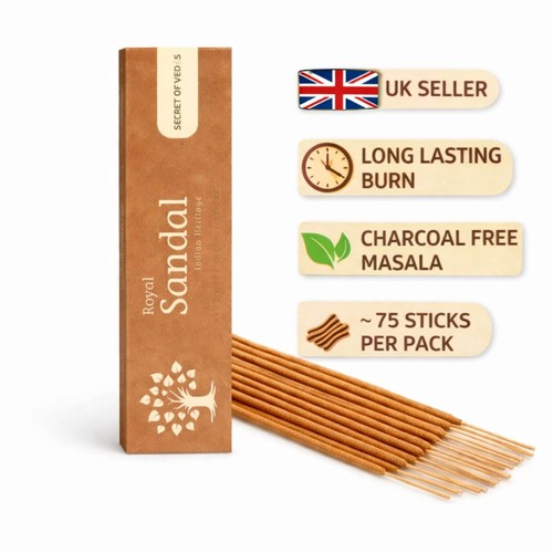 Sandalwood incense sticks 100g - sandalwood,