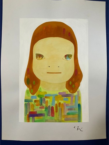 Yoshitomo nara painting - yoshitomo,
