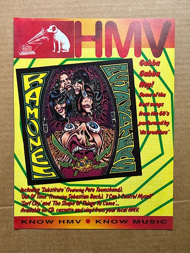 Ramones acid eaters poster - ramones,