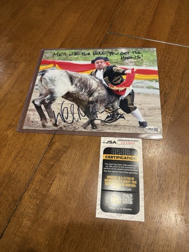 Wee man signed autographed - man,