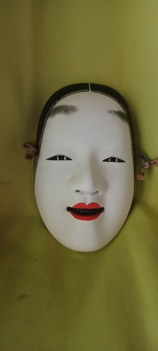 Japanese noh mask omote - japanese,