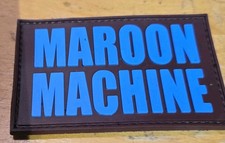 Maroon Machine 3d Parachute