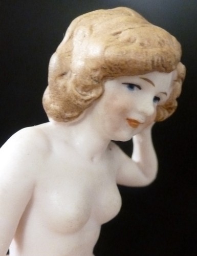Antique bisque porcelain - bisque,