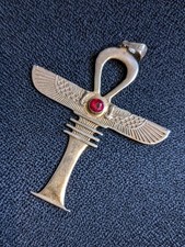 gilded sterling silver Ankh