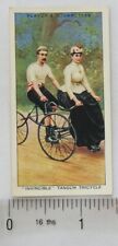 1939 John Player & Sons Cycling No. 15 Invincible Tandem Tricycle