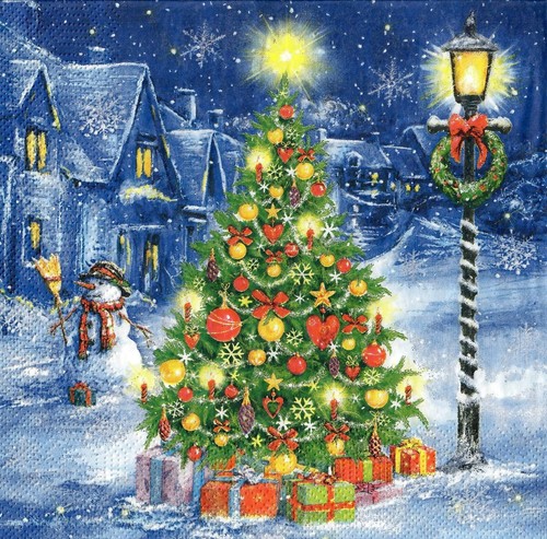 Single paper napkins - 4, x