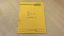 Howard Rotavator 700 Instruction Book And Spare Parts List 