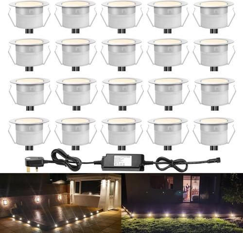 Warm white led - led, decking