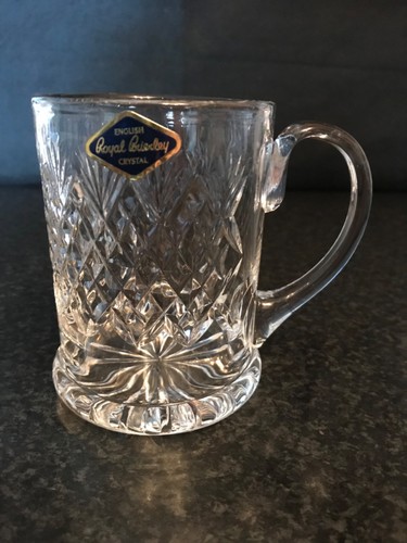 Royal brierley crystal tankard - royal,