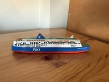 P&O European Ferries Pride of Dover Cruise Liner Diecast Model Ship Memorabilia