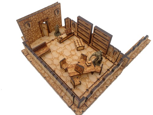 Library wizards room dragon - library,,