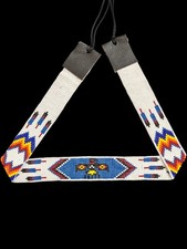 Western Seed Beaded Hat Band