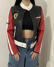 Women's Ferrari Leather Jacket