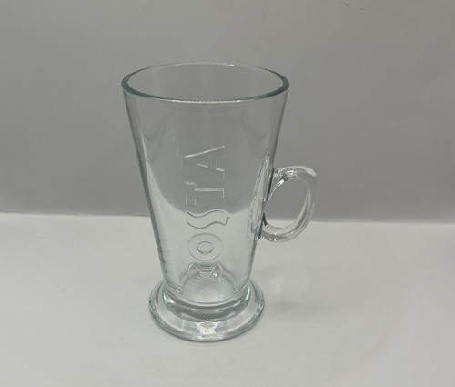 Costa coffee latte glass - costa,