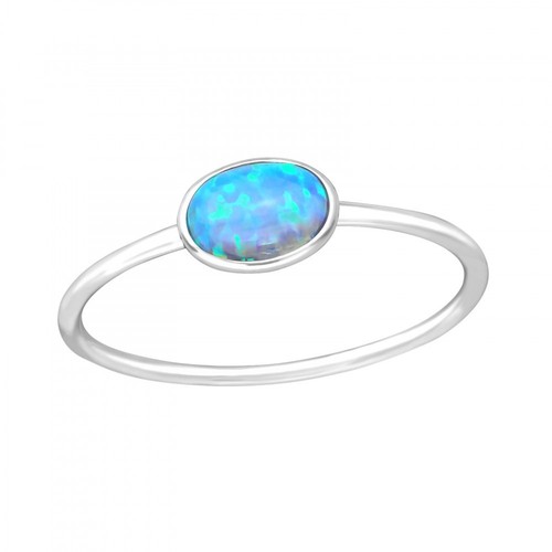 Sterling silver synthetic - silver,