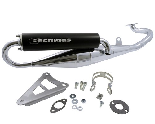 Exhaust tecnigas next chrome - exhaust,