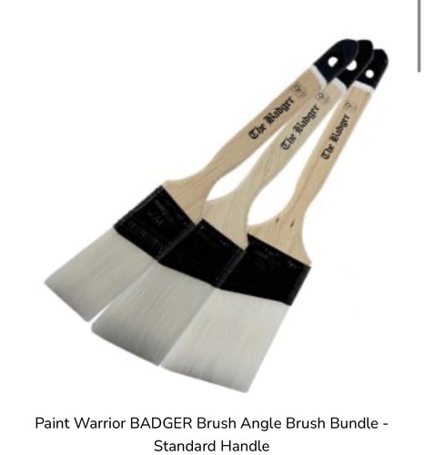 Paint warrior badger oval - paint,