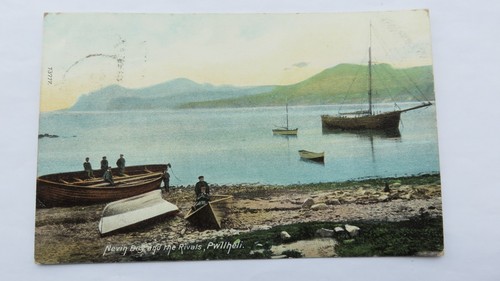 Postcard pwllheli nevin - postcard, bay