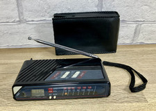 Vintage Promotional Barclaycard Style Radio Alarm Clock AM/FM