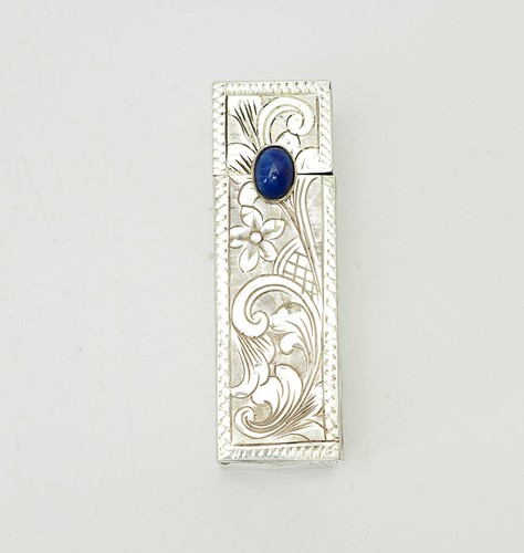 Antique 800 silver - , lapis